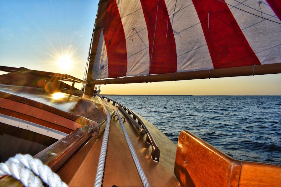 Catboat Charters Sailing On Martha’s Vineyard Crispin Haskins